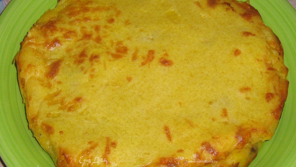 Грибной пирог