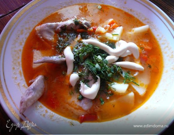 Харчо из куриных крылышек Харчо из куриных крылышек