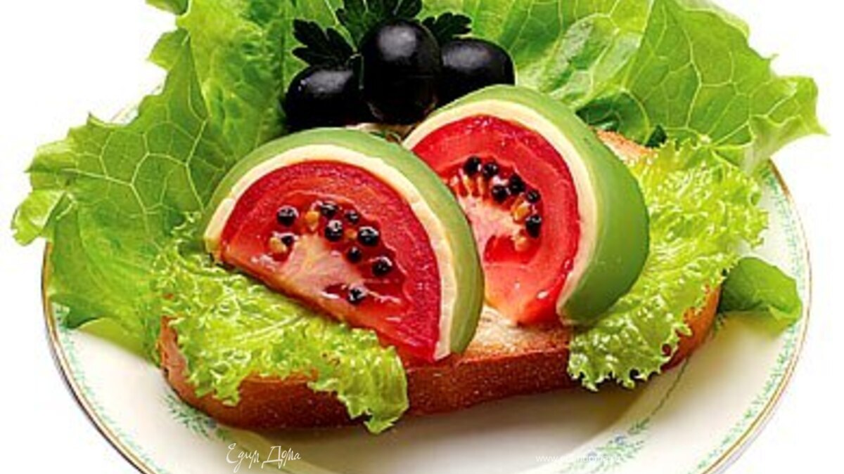 Бутерброд с " арбузом"