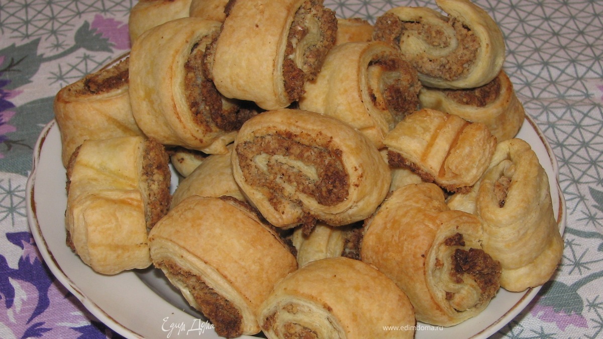Ореховые рулетики