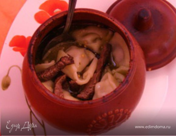 Рецепт пельменей в горшочке или “Амурчики по-домашнему”