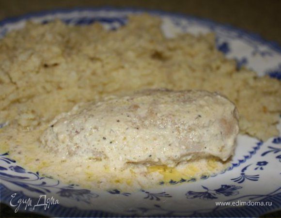 Куриные грудки со сливками и белым вином Куриные грудки со сливками и белым вином