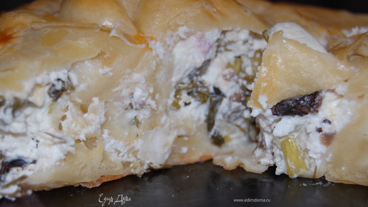 Зеляница с фетой и зеленью