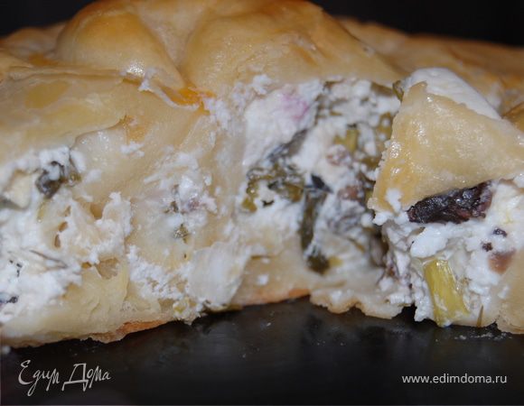 Зеляница с фетой и зеленью