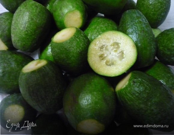 Варенье из фейхоа с цитрусовыми без термической обработки