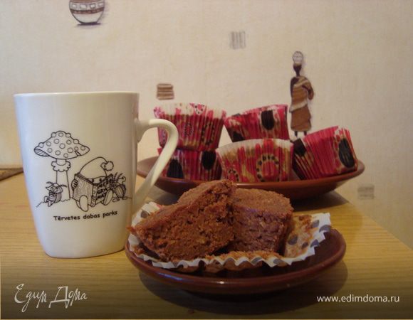 Шоколадно-апельсиновые кексы Шоколадно-апельсиновые кексы