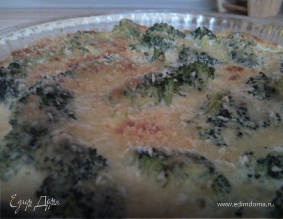 Брокколи в нежном суфле с хрустящей корочкой