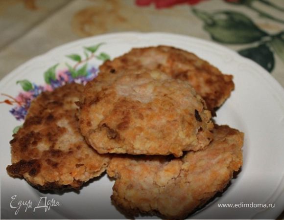 Морковные котлеты на молоке
