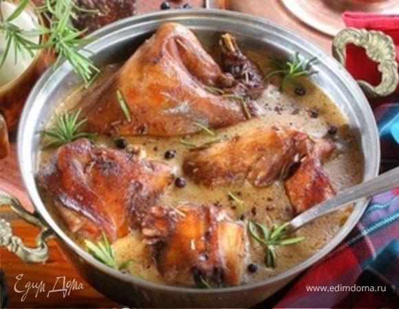 Кролик в сметане Кролик в сметане