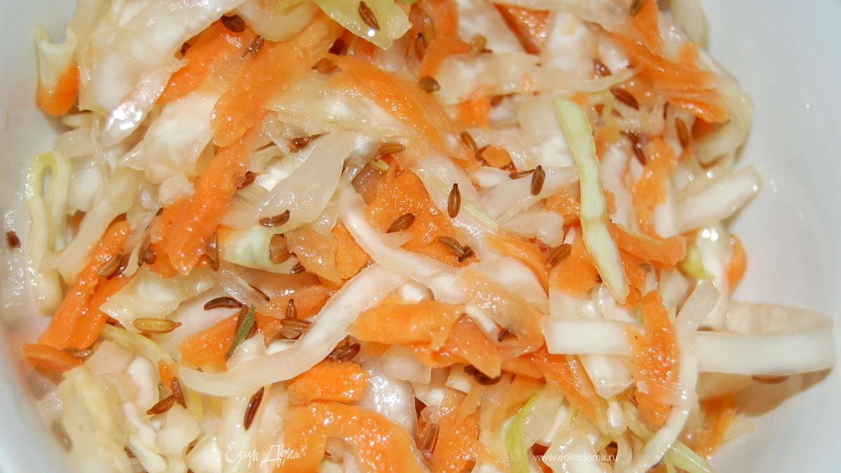 Квашеная капуста с тмином