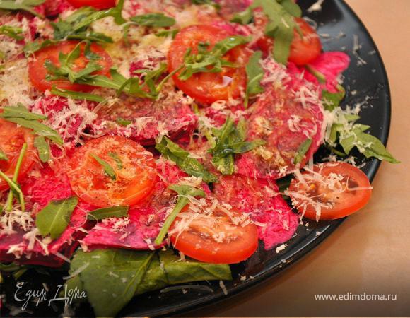 Карпаччо со свеклой (Carpaccio Barbabietola)
