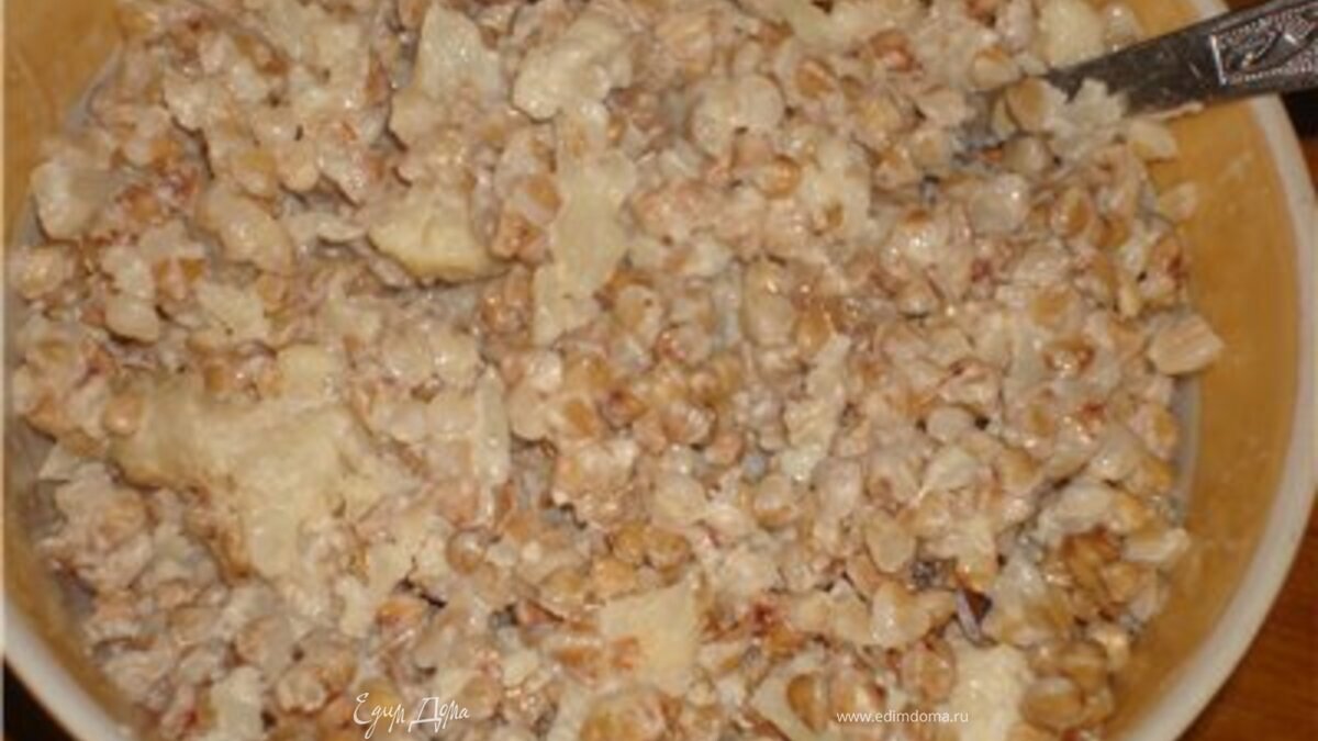 Каша Гречневая с цветной капустой и молоком