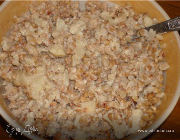 Каша Гречневая с цветной капустой и молоком Каша Гречневая с цветной капустой и молоком