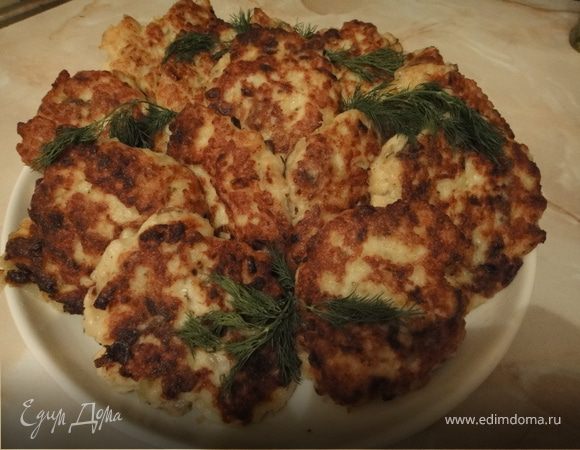 Отбивные из рыбного филе Отбивные из рыбного филе