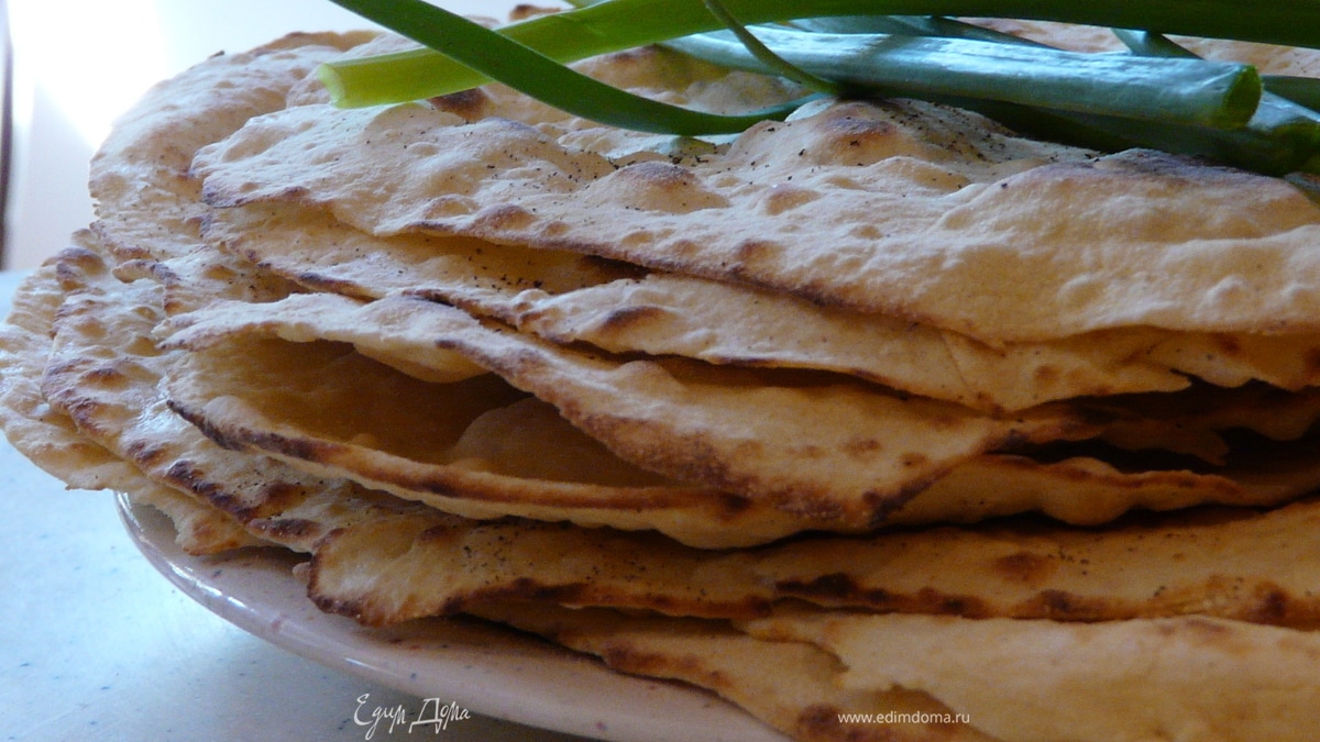 Домашние тортилья из муки