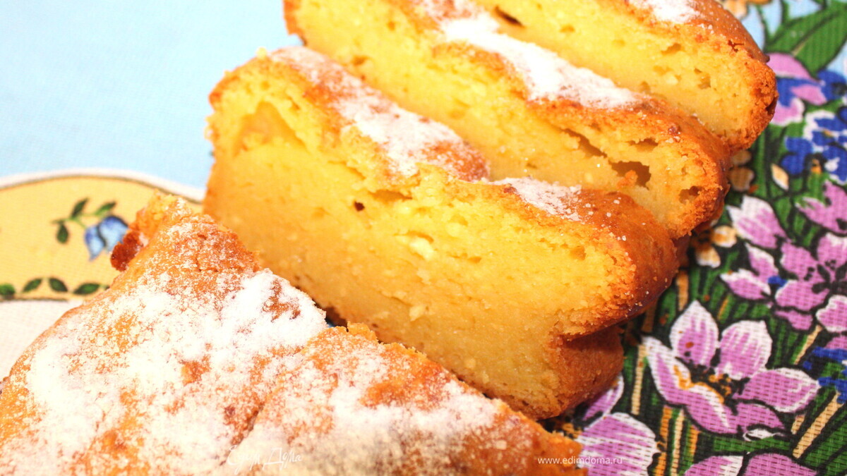 Творожный кекс "Солнечный"