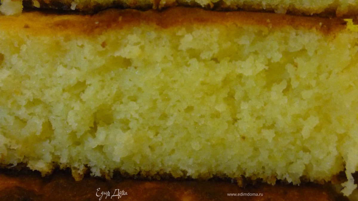 Кекс с лимоном