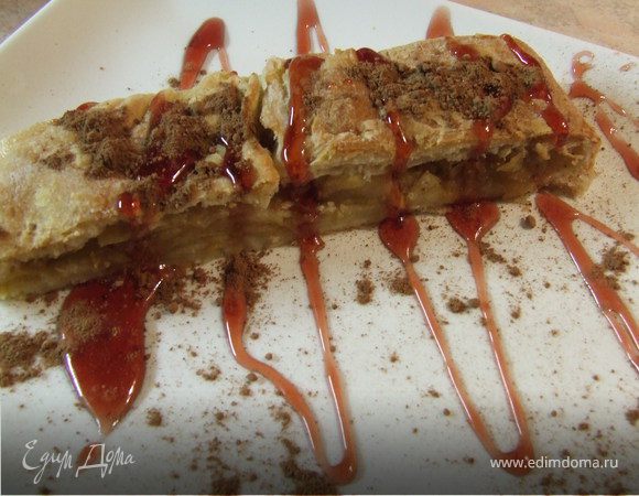 Яблочный рулет "Неженка" Яблочный рулет "Неженка"