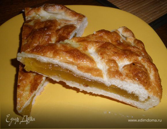 Пирог "Лимонные дольки"