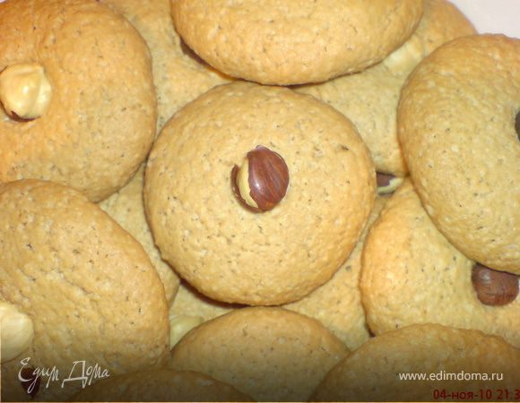 Геркулесовое печенье "Орешек"