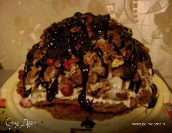 Торт "Кучерявый пинчер"