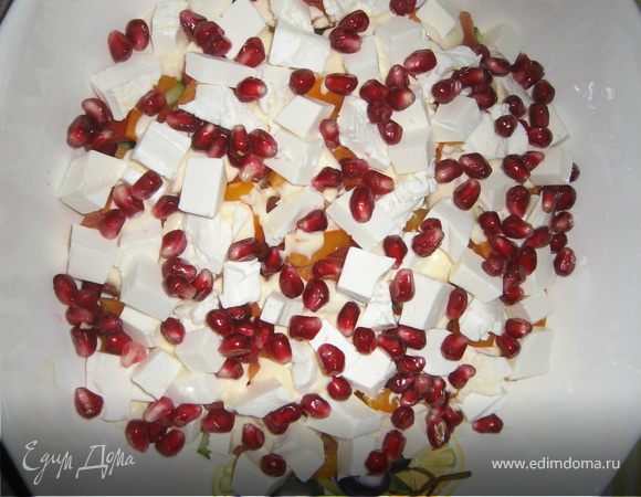 Салат "Разноцветная фантазия"