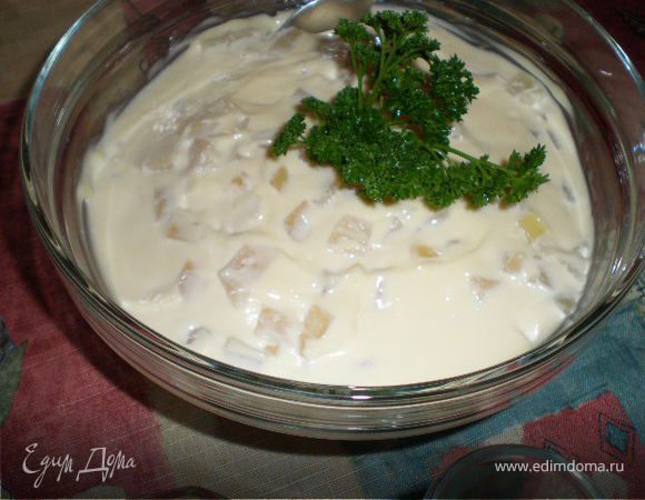 Салат "Ананасовый с крабами" Салат "Ананасовый с крабами"