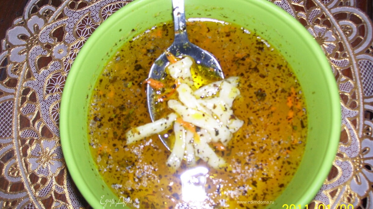 Суп-лапша с курицей