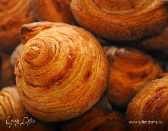 Слоеные «Улитки» с корицей Слоеные «Улитки» с корицей