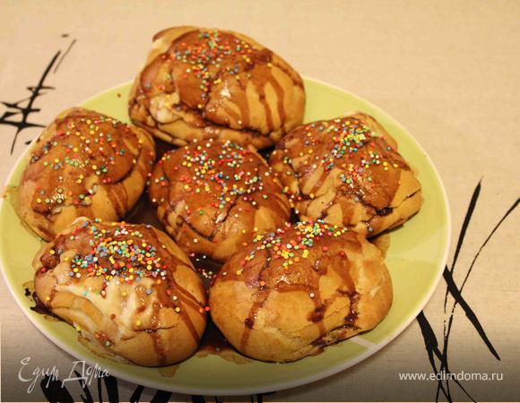 Эклеры с заварным кремом Эклеры с заварным кремом