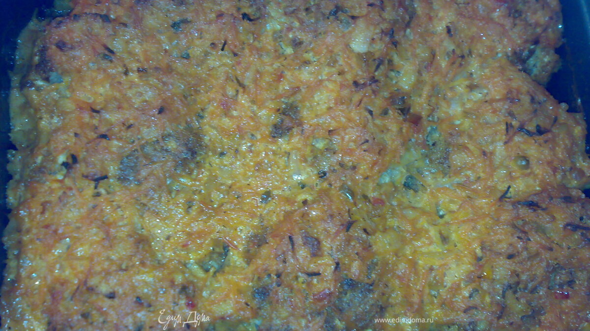 Тефтельки, запеченные с морковкой