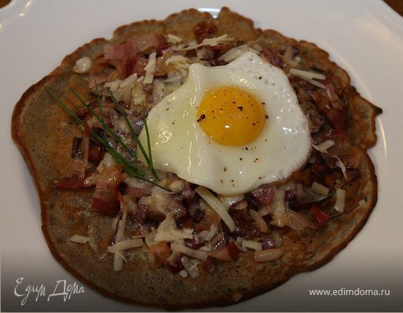 Гречневые галеты с яйцом