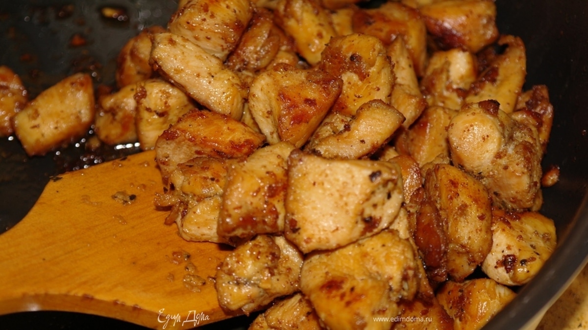 Курица + соево-чесночный маринад