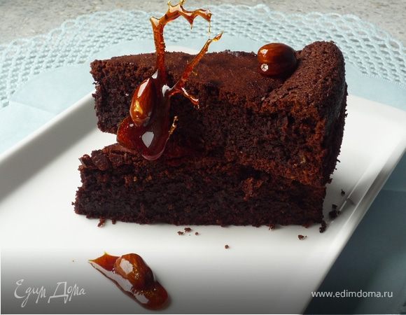 Нежный шоколадный торт