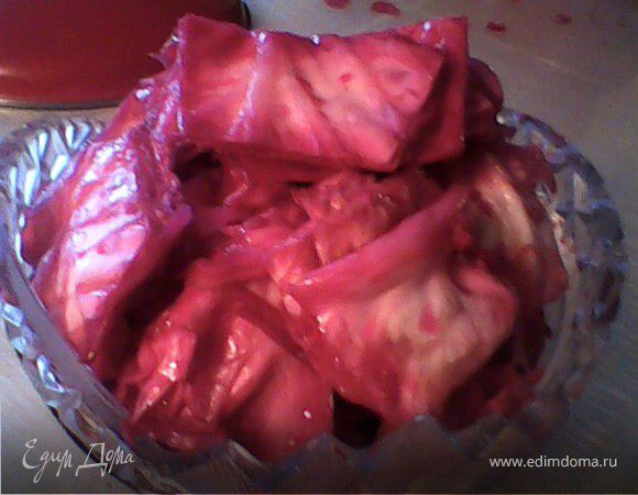 Рецепт засолки капусты со свеклой Рецепт засолки капусты со свеклой