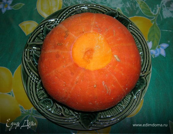 Мясо в тыкве "Хеллоуин" Мясо в тыкве "Хеллоуин"