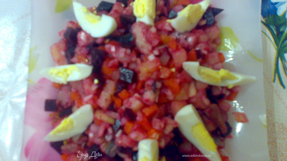 Салат "А-ля Винегрет с Сельдью"