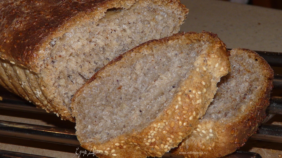 Хлеб с кунжутом