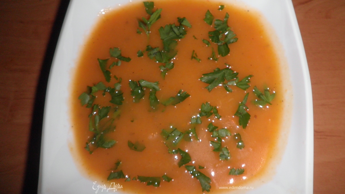 Овощной суп-пюре от Анэт