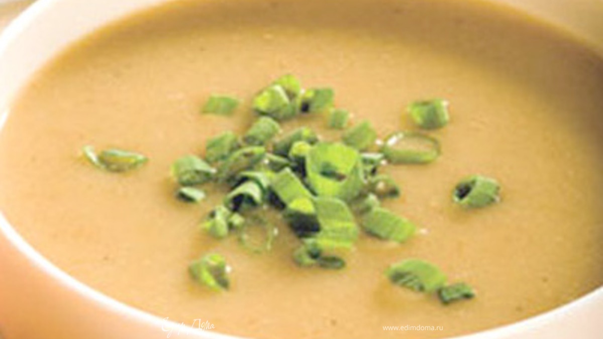 Овощной суп-пюре с сельдереем и кориандром
