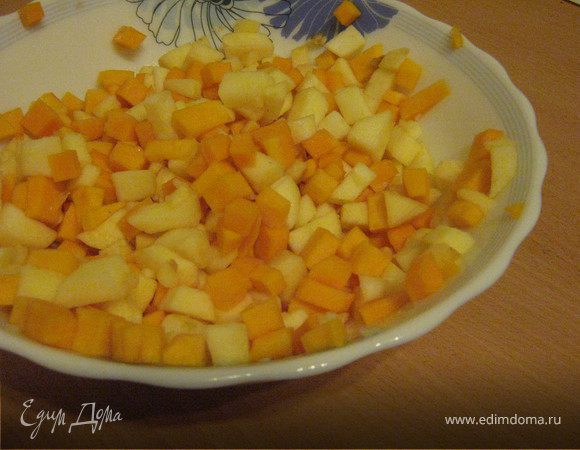 Салатик "Оранжевое настроение" Салатик "Оранжевое настроение"