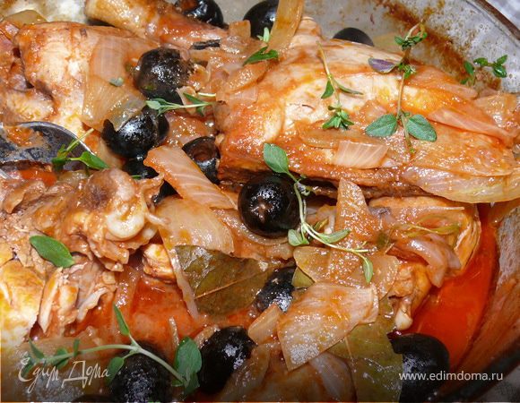 Курица в стиле Фламенко