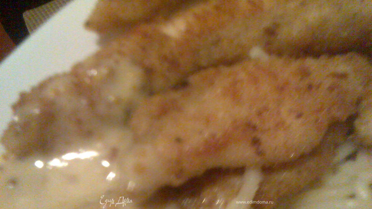 Куриные палочки с горчичным сосусом