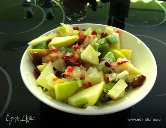 Зимне-восточный салат