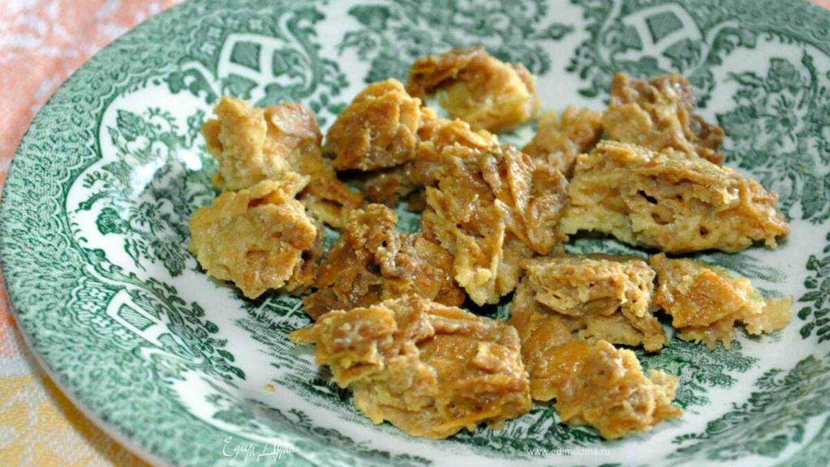 Миндально-карамельное печенье