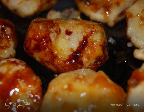 Яблоки в карамели по-китайски Яблоки в карамели по-китайски