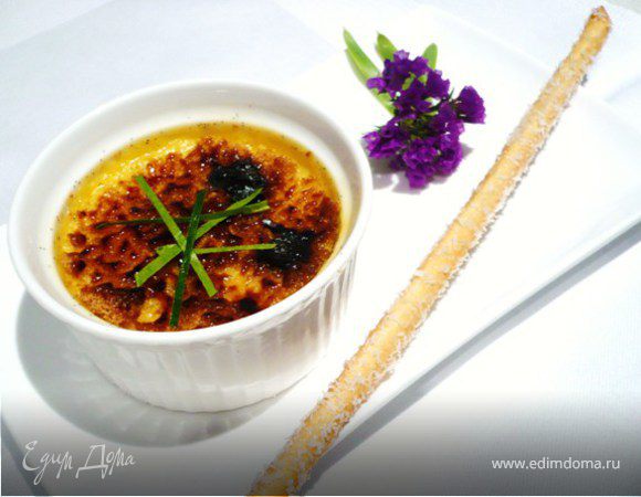 "Имбирь да лайм" крем-брюле "Имбирь да лайм" крем-брюле