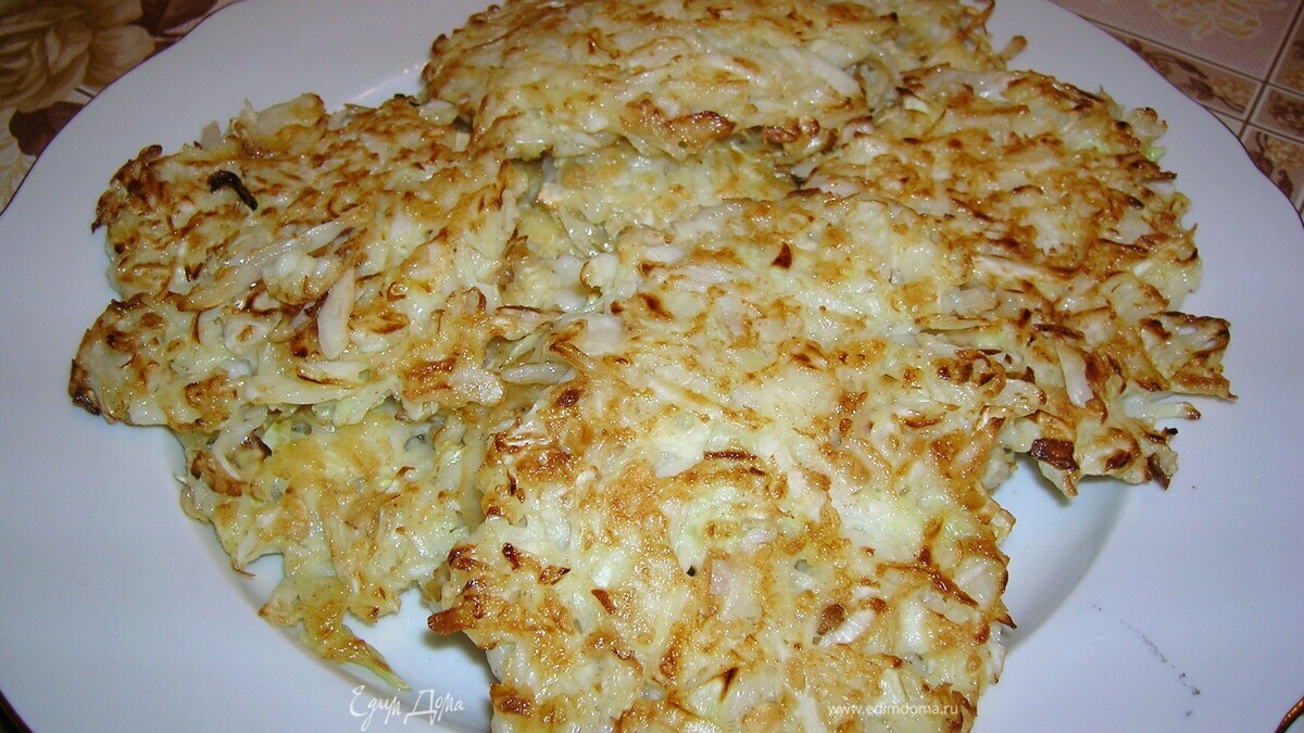 Быстрые капустные котлетки.
