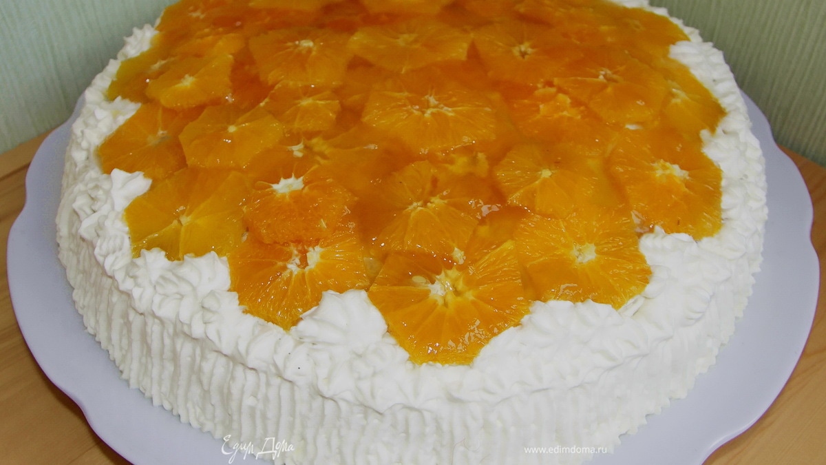 Торт "Апельсиновый"