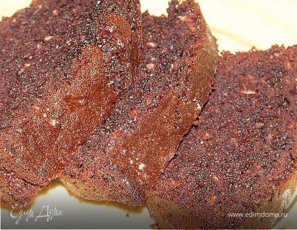 Шоколадно-кокосовый "влажный" кекс